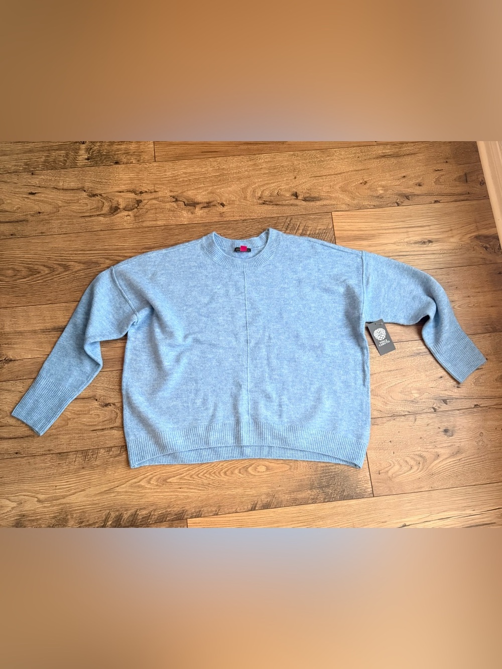 Vince Camuto Powder Blue Men's Crewneck Sweater